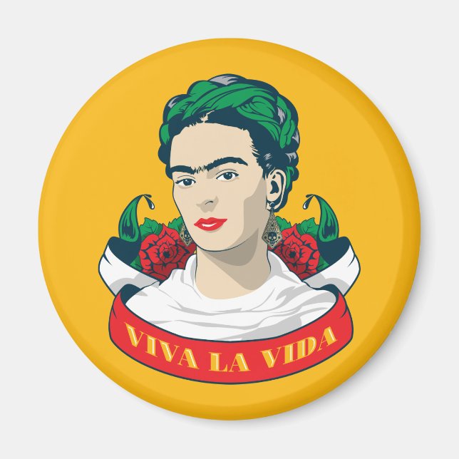 Frida Kahlo | Viva la Vida Magnet (Framsidan)