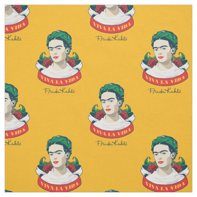 Frida Kahlo | Viva la Vida Tyg (Provkarta)