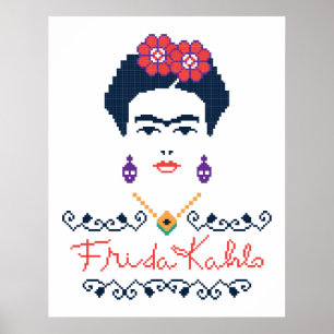 Frida Kahlo   Viva Mexiko Poster