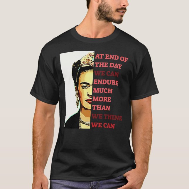 Frida Kahlo - We can Classic T-Shirt (Framsida)