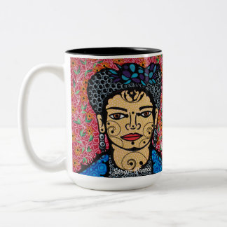 Frida Khalo Två-Tonad Mugg