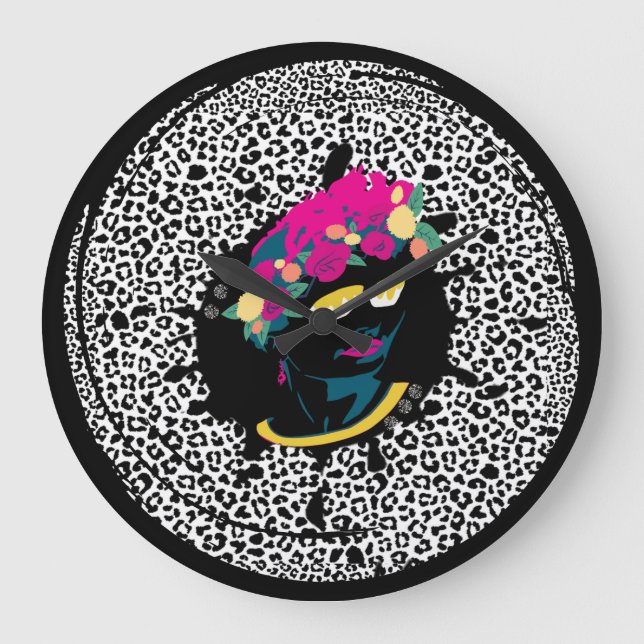 FRIDA-lås för akrylisk vägg Stor Klocka (Framsida)