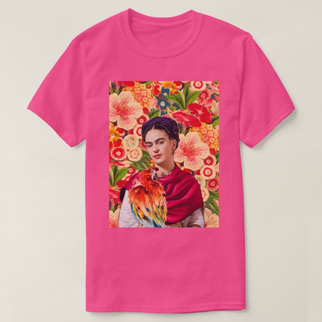 Frida Parrot T Shirt (Design framsida)