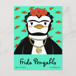 Frida Pengahlo Postcard Vykort