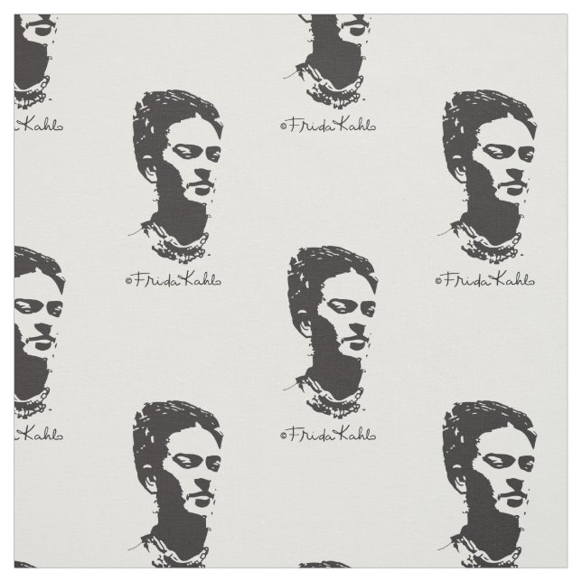Frida Shadow Porträtt Tyg (Provkarta)