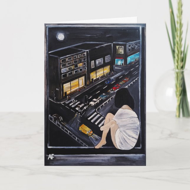 Friday Night Painting by Alfred Fox Kort (Framsida)