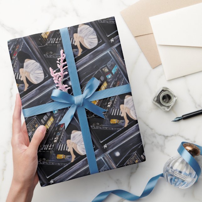 Friday Night Painting by Alfred Fox Presentpapper (Gifting)