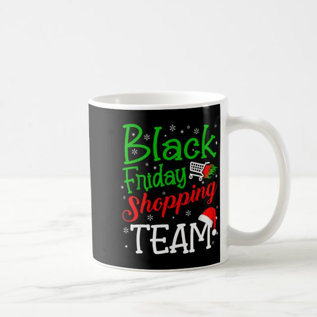 Friday Shopng Team Christmas Black Shopng Family G Kaffemugg (Höger)