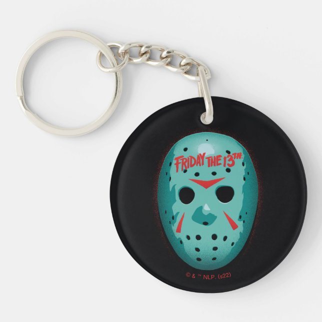 Friday the 13th | Blue Hockey Mask Graphic (Framsidan)