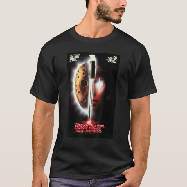 Friday the 13th New Blood Poster T Shirt (Framsida)