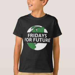 Fridays for Future Klimaschutz Umwelt Planet Erde T Shirt