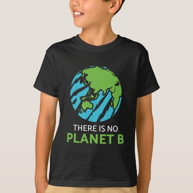 Fridays for Future Klimaschutz Umwelt Planet Erde T Shirt (Framsida)