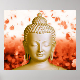 Fridfull Buddha affisch