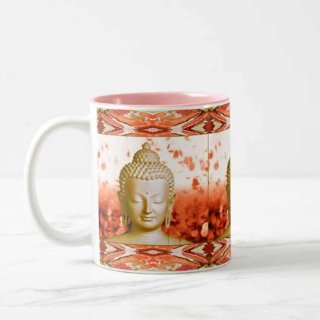 Fridfull Buddha mugg (Vänster)