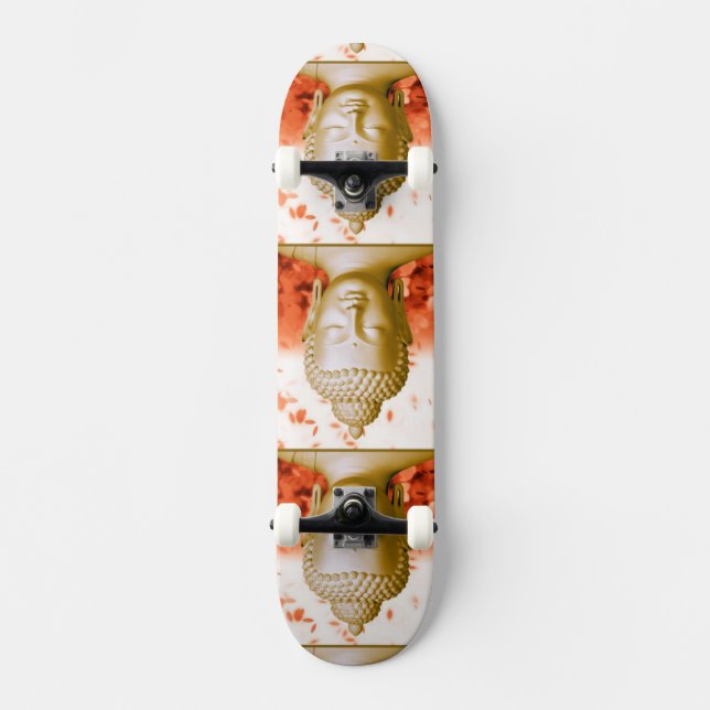 Fridfull Buddha skateboard Bräda 21,5 Cm (Framsida)
