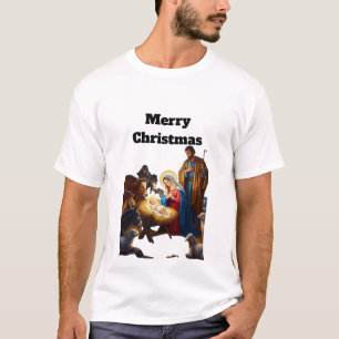 Fridfull julnatt Julens sken Stilla natt T Shirt