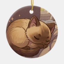 Fridfull siamesisk kattunge 