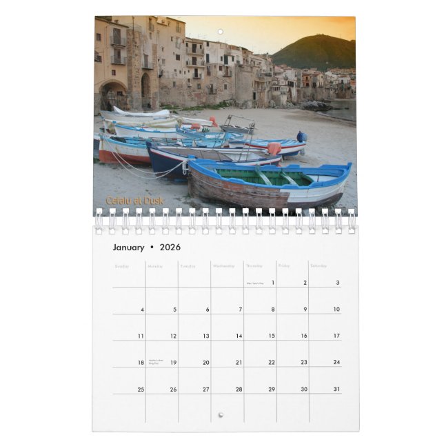 Fridfull Sicily 2010 kalender (Jan 2026)