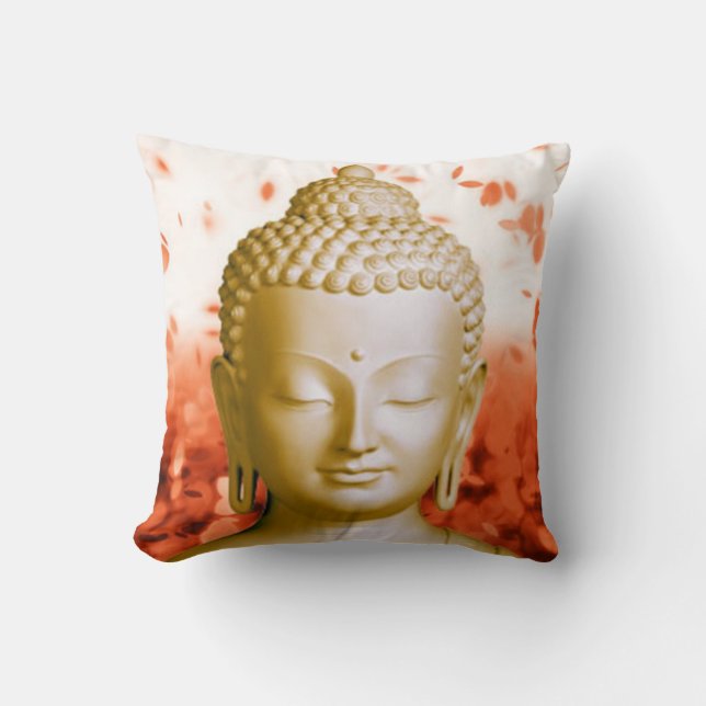 Fridfulla Buddha kvadrerar kudder Kudde (Framsida)