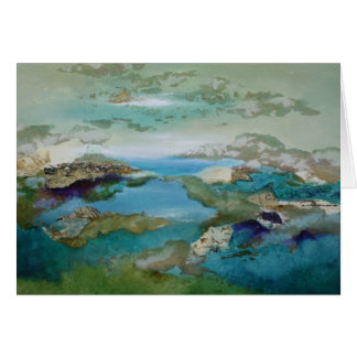 Fridfullt djupt kort