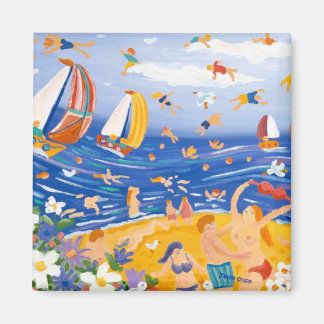 Fridge Art: Beachy Treats Magnet