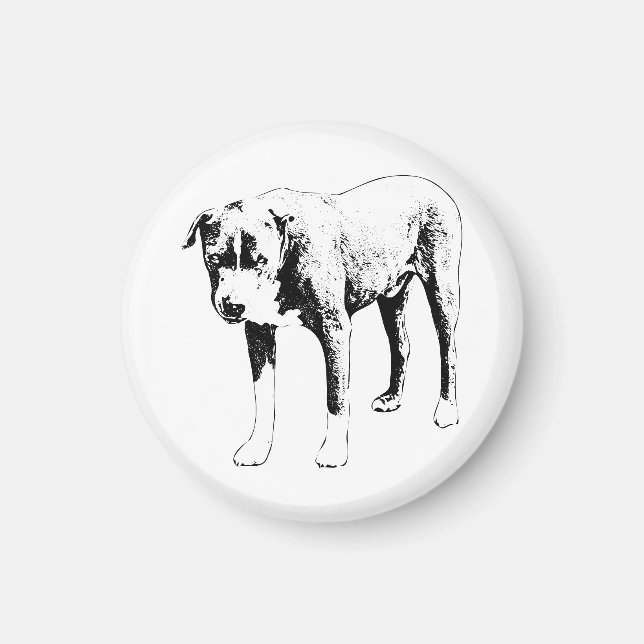 Fridge Friend, Pit Bull Steady Magnet (Framsidan)