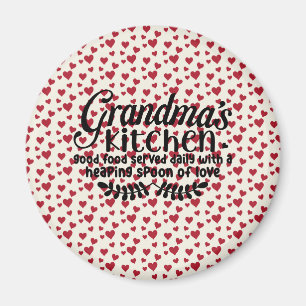 Fridge Magnet - farmors kök