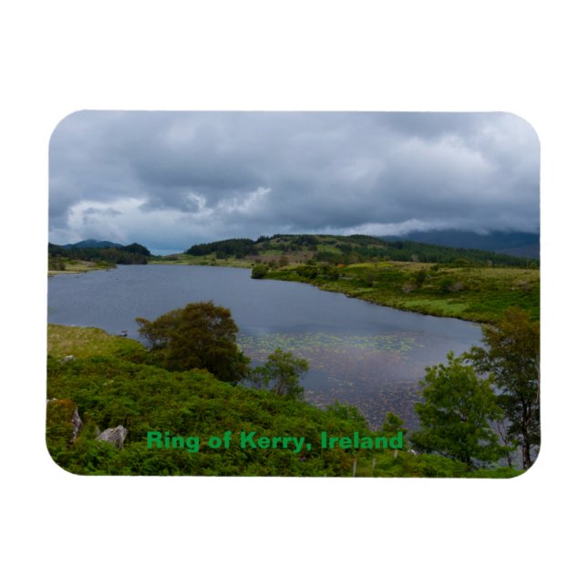Fridge Magnet med bild i Ring i Kerry (Horisontell)