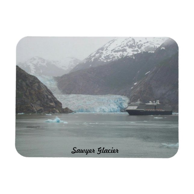 Fridge Magnet Sawyer Glacier (Horisontell)