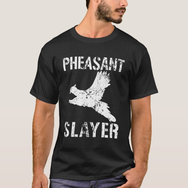 Fridluftsmänniskor av fasasant Hunting T Upland Mi Shirt (Framsida)