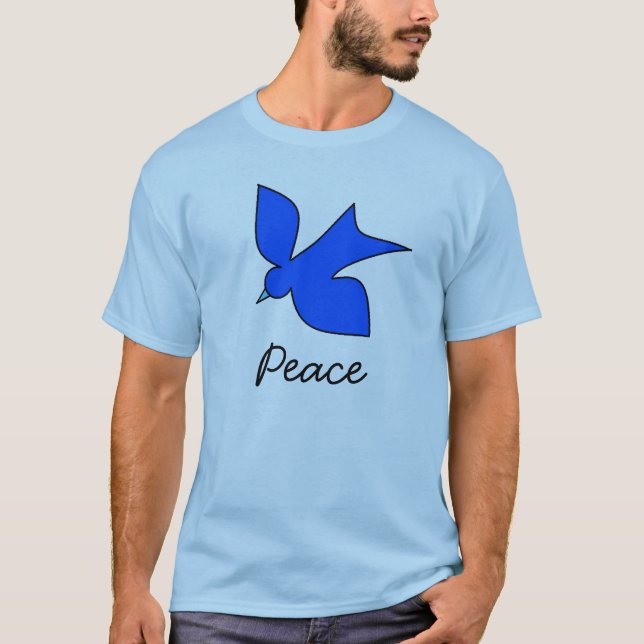 Fridsam duva t-shirt (Framsida)