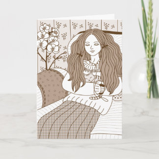 Fridsam eftermiddag kort