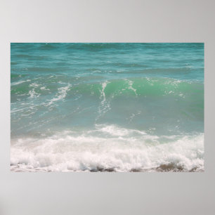 Fridsam fotografi för strand för hav för poster