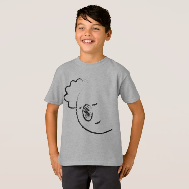 Fridsam Koala Tee Shirt (Hel framsida)