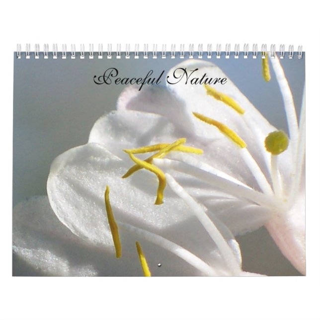 Fridsam natur kalender (Omslag)