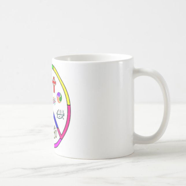 Fridsam samlevnad kaffemugg (Höger)