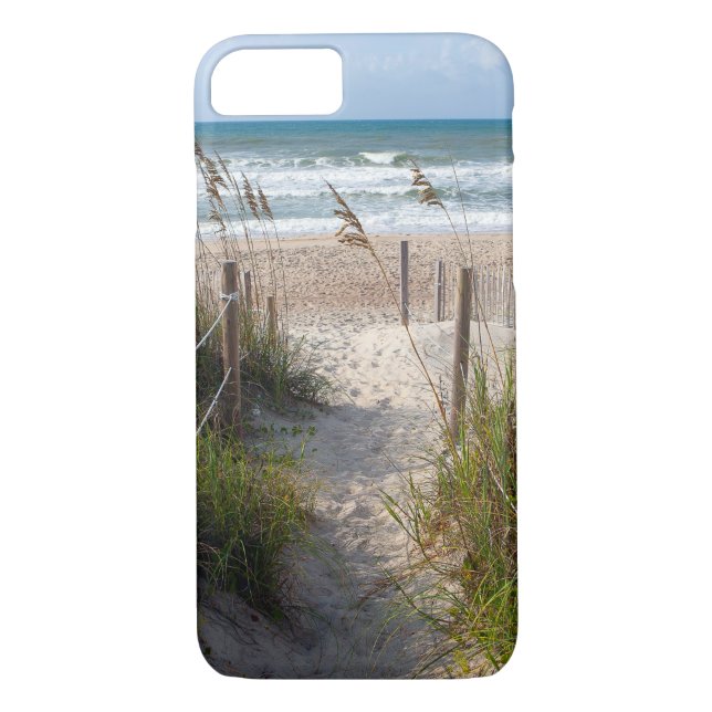Fridsam strandplats Case-Mate iPhone skal (Baksida)