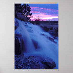 Fridsam vattenfall poster
