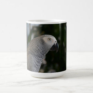 Fridsamma afrikanska grå färg kaffemugg