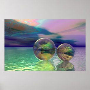 Fridsamt hav poster