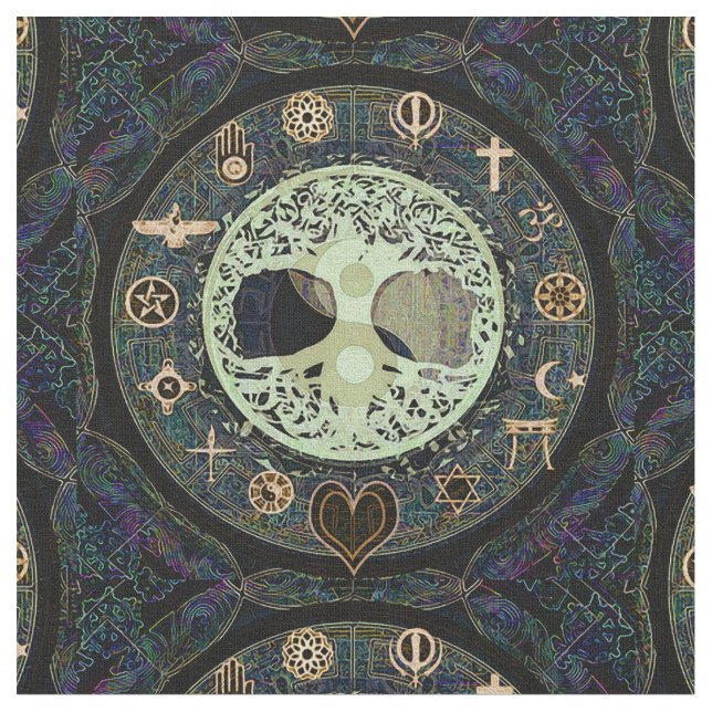 Fridsamt uppehälle tyg (Närbild)