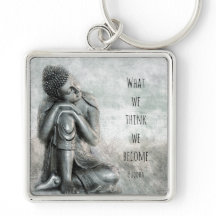 Fridsamt vila citationstecken för silverBuddha