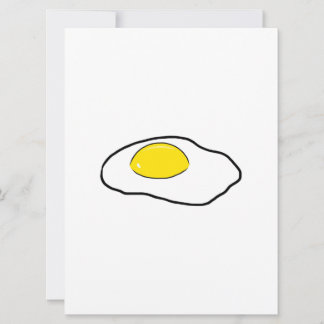Fried ägg Tecknad Teckning Poached Eggs Sunny Side
