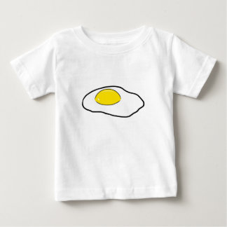 Fried ägg Tecknad Teckning Poached Eggs Sunny Side T-shirt