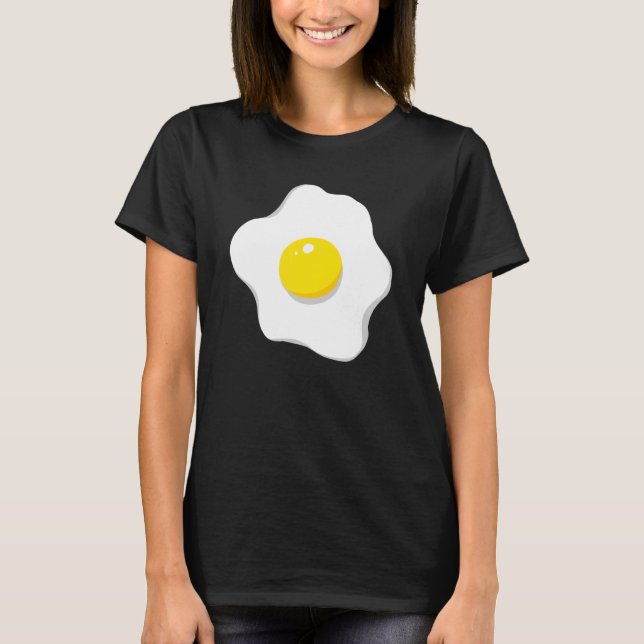 Fried äggmatchning med par av gruppen Halloween Co T Shirt (Framsida)