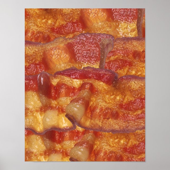 Fried Bacon Strip Poster (Framsidan)