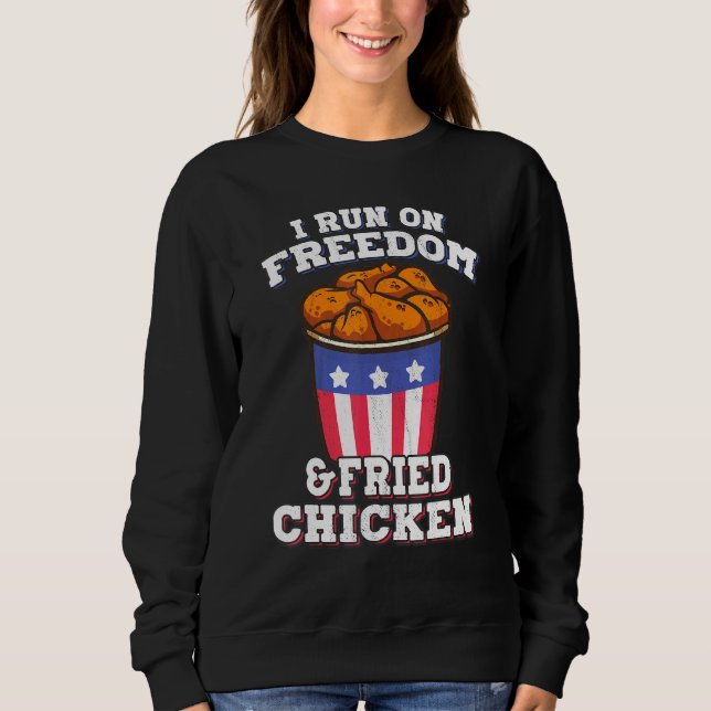 Fried Chicken Chicken Nugget Vingar Drumsticks T Shirt (Framsida)