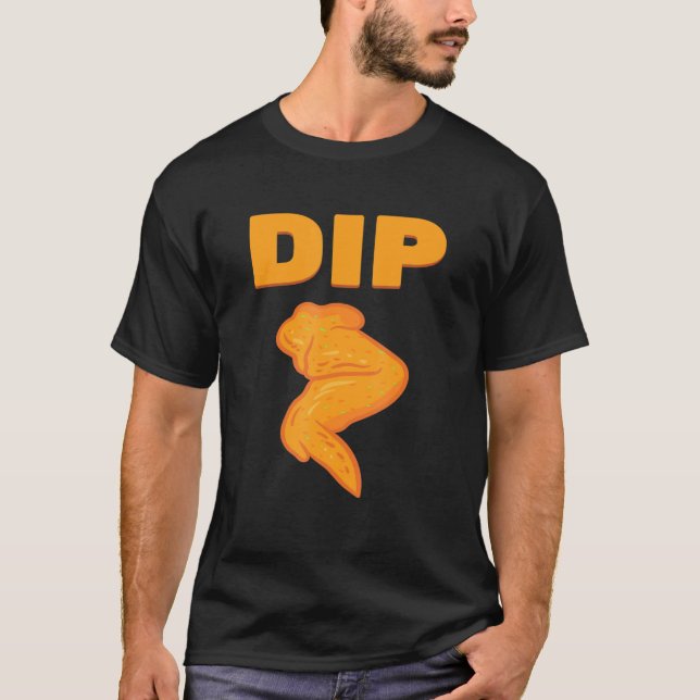 Fried Chicken - Dip - Costume - 1 av 2 bästa vänne T Shirt (Framsida)