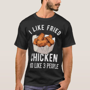 Fried Chicken Funny Manar Women Chicken Vingar Fas T Shirt