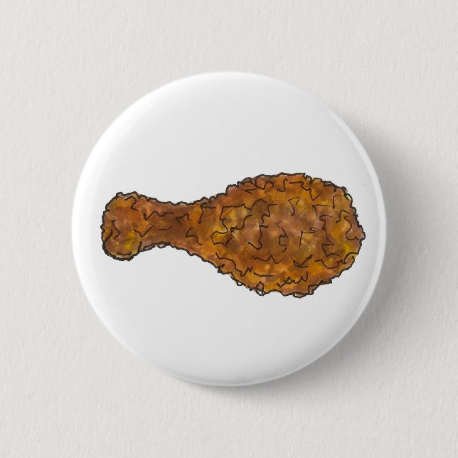 Fried Chicken Leg Drumstick Southern Soul Food Knapp (Framsida)